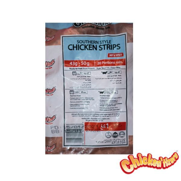 Chickenitzers Southern Style Spicy Chicken Strips 1 kg