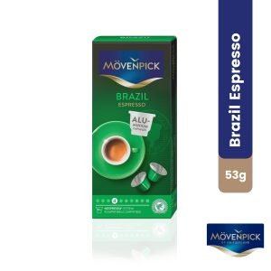 Mövenpick Brazil Espresso 53 gm - 10 Coffee Capsules