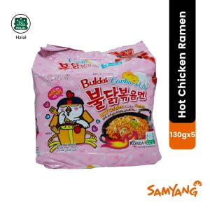 Samyang Carbonara Hot Chicken Flavour Ramen Noodles 140gm