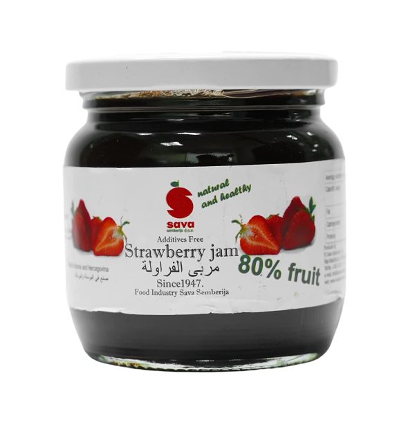 Sava Strawberry Jam 80% Fruit