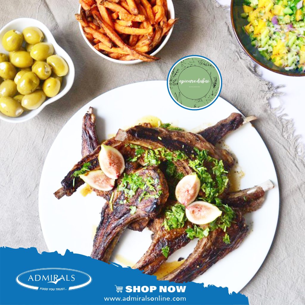 Epicure Dubai - Grilled lamb chops