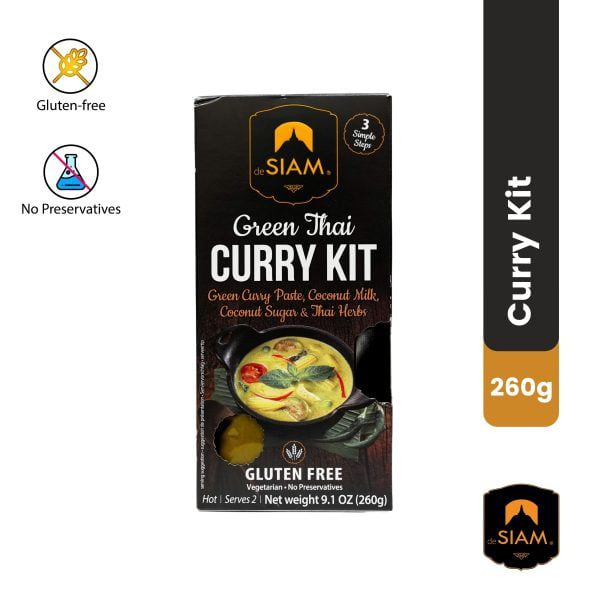 De Siam Thai Meal Kit Green Curry 260 gm