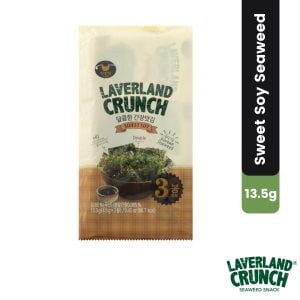 Laverland Crunch Sweet Soy Seaweed Strips 40.5 gm