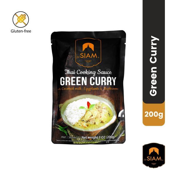 De Siam Thai Green Curry Sauce 200 gm
